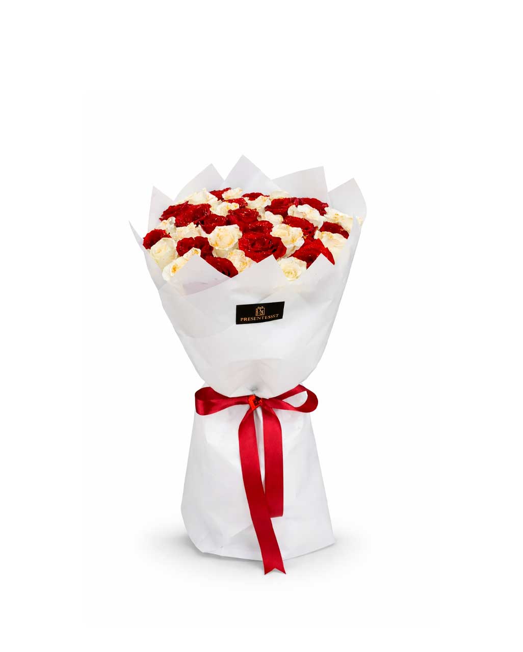 Flor de Coração Branco